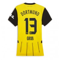 Camiseta Borussia Dortmund Pascal Gross #13 Primera Equipación para mujer 2024-25 manga corta